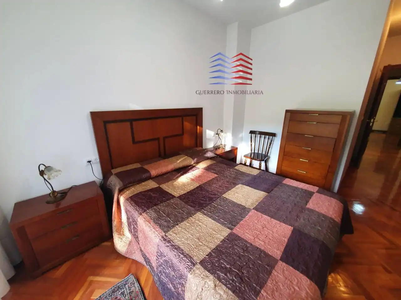 Bedroom of Flat for rent in Ourense Capital   with Heating, Parquet flooring and Storage room