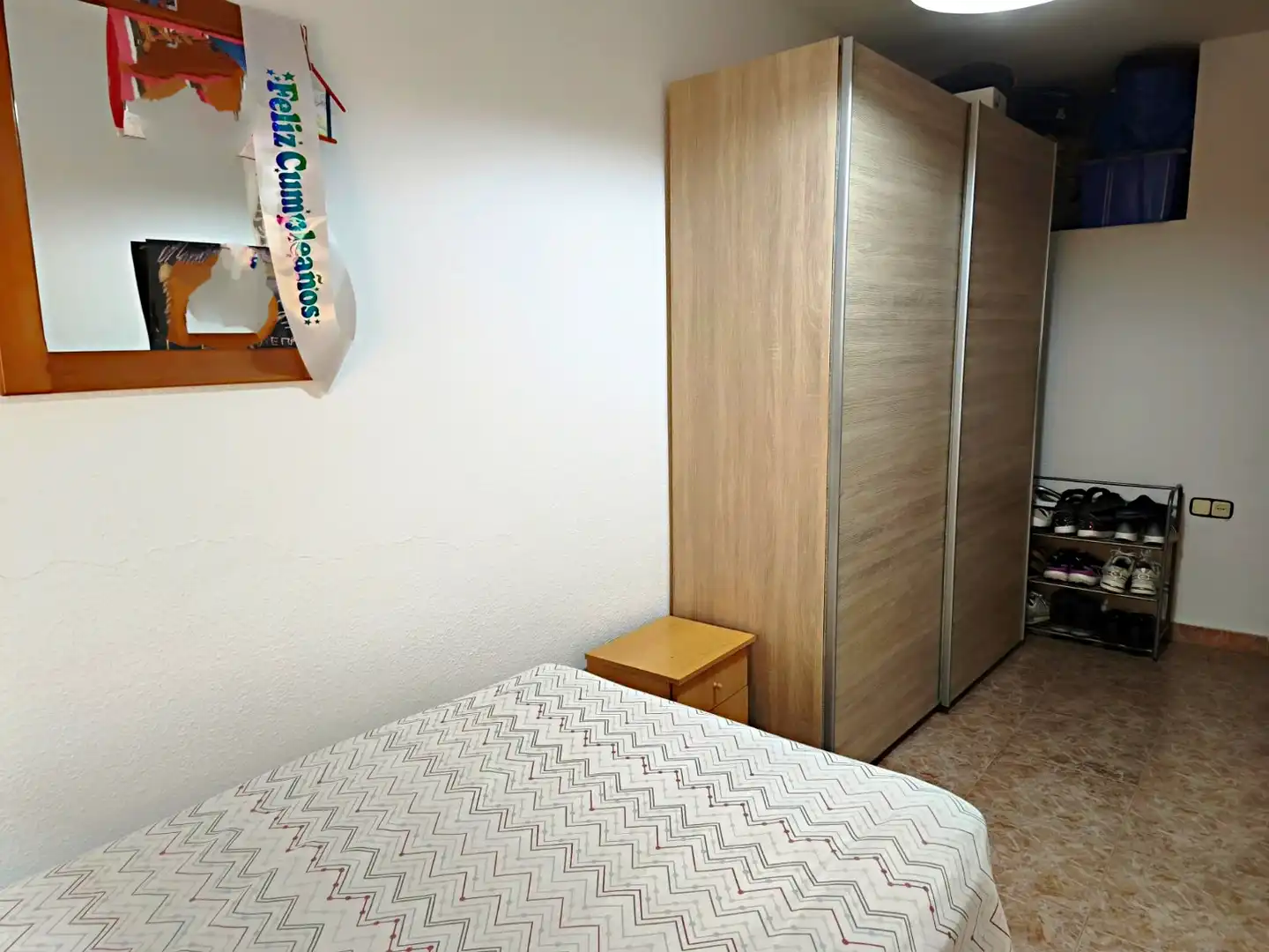 Habitación de Casa adosada en venta en Málaga con Aire acondicionado, Terraza y Amueblado