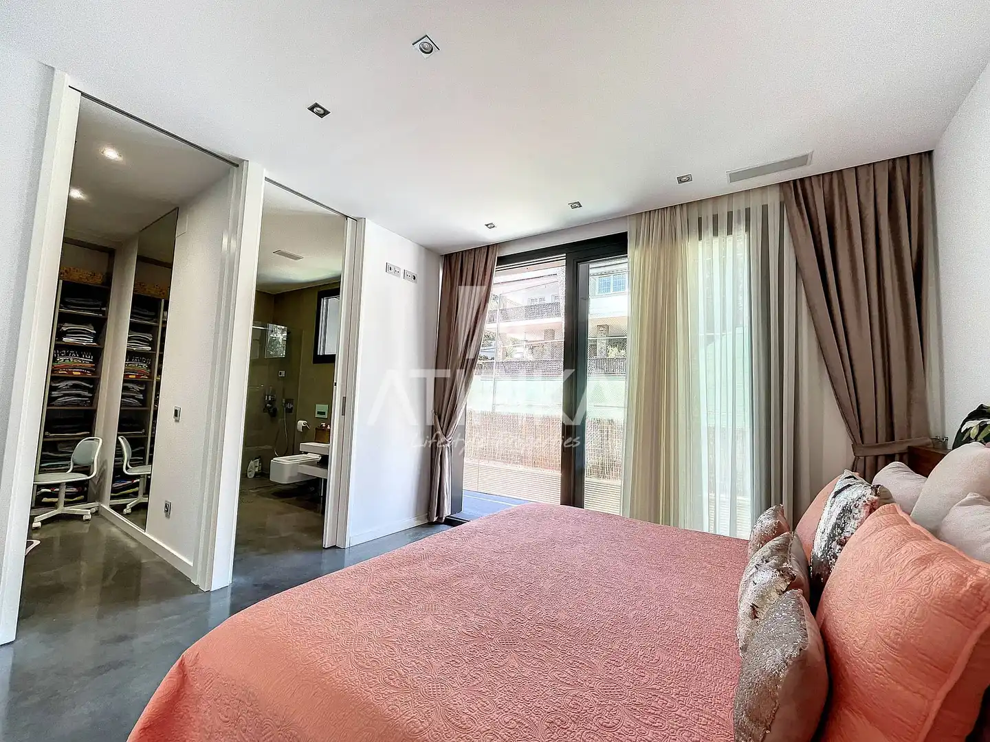 Bedroom of Houses for rent in Castelldefels  with Heating, Terrace and Swimming Pool