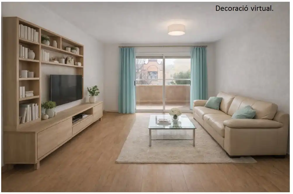 Sala d'estar de Pis en venda en Vilafranca del Penedès amb Calefacció, Terrassa i Forn