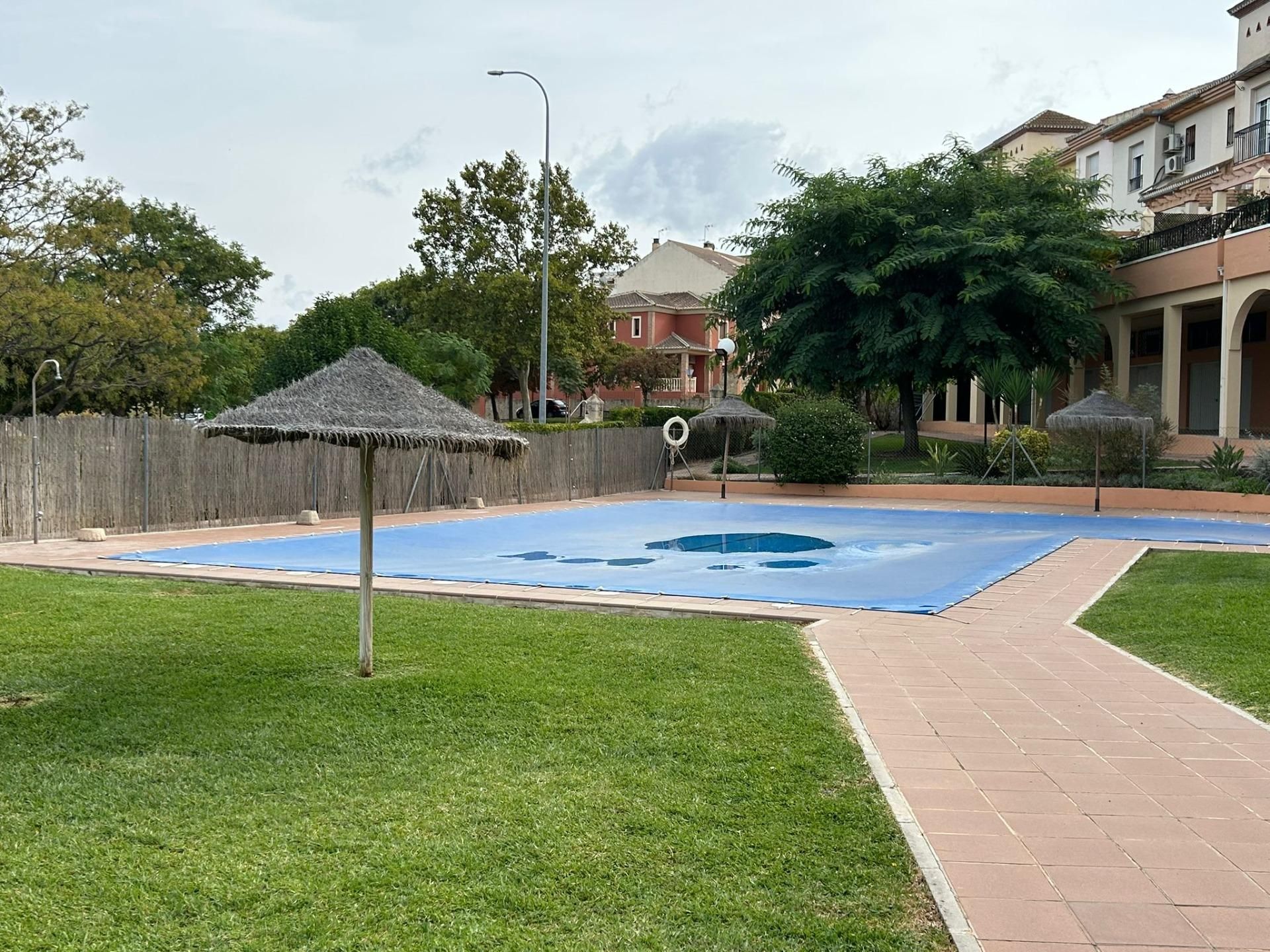 Swimming pool of Single-family semi-detached for sale in Antequera  with Air Conditioner, Heating and Private garden