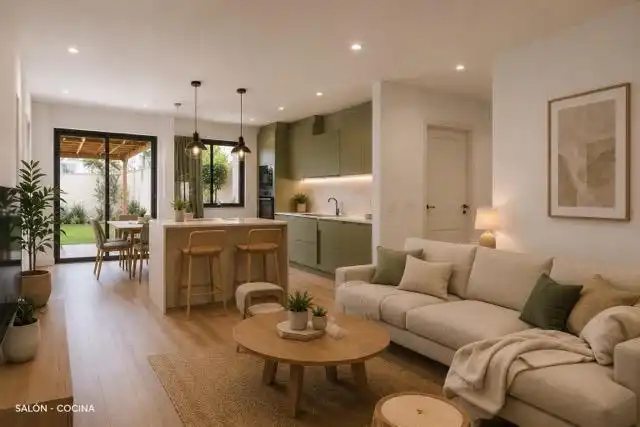 Sala de estar de Casa o chalet en venta en Oviedo 