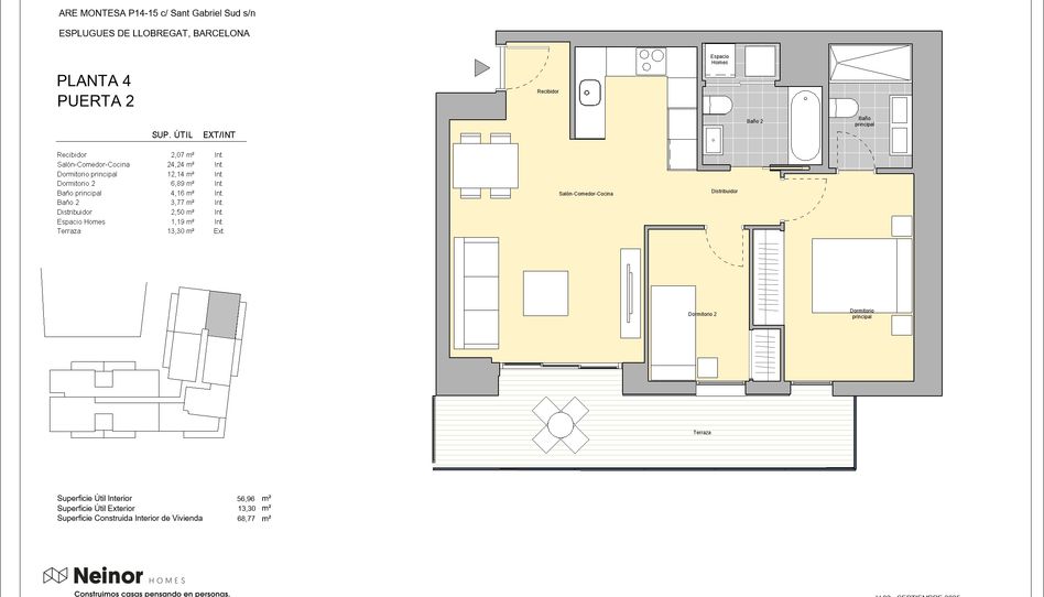 Photo 1 of Flat for sale in Calle Sant Gabriel, Montesa, Barcelona