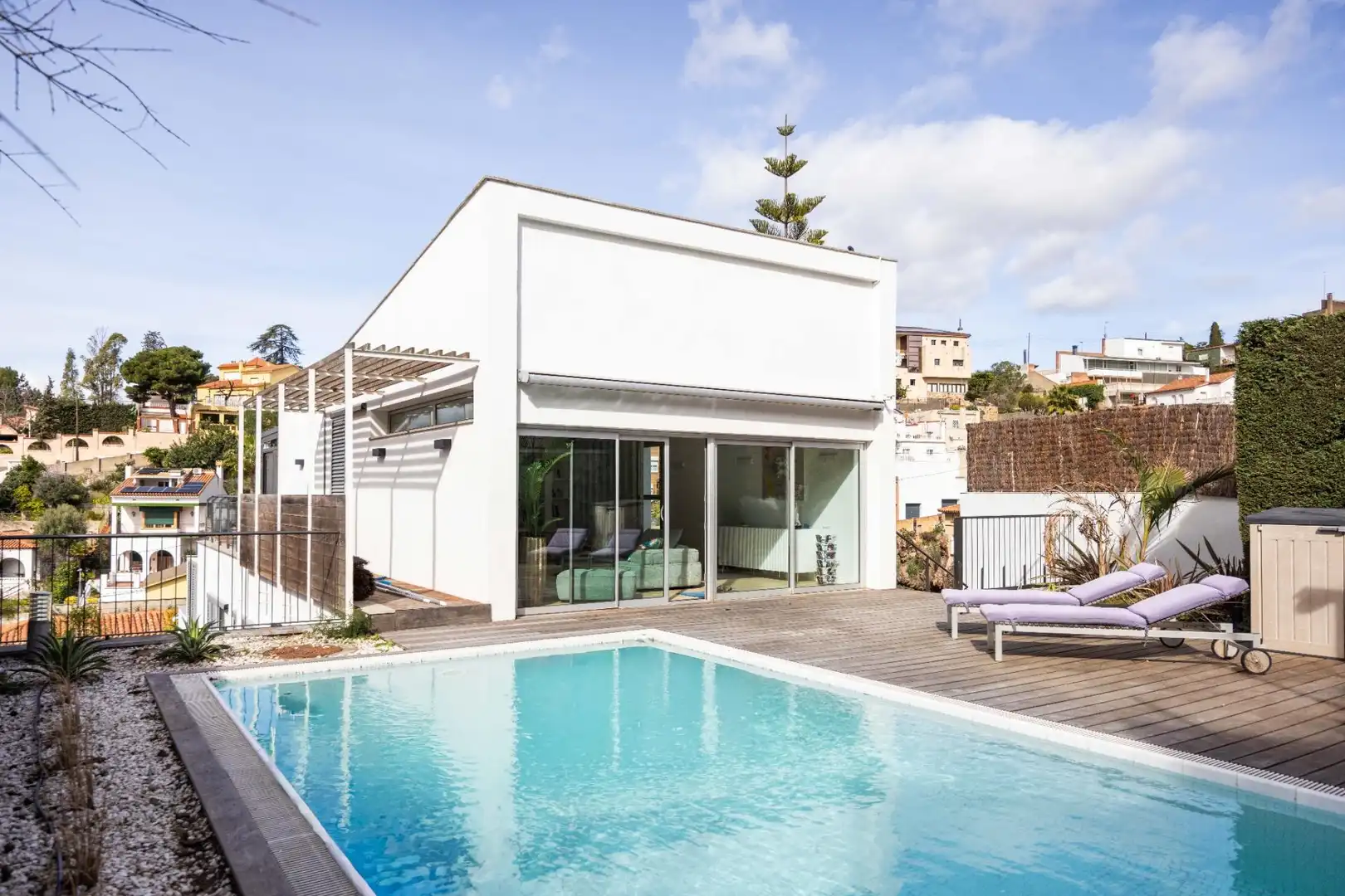 Piscina de Casa o xalet en venda en Esplugues de Llobregat amb Aire condicionat, Calefacció i Jardí privat