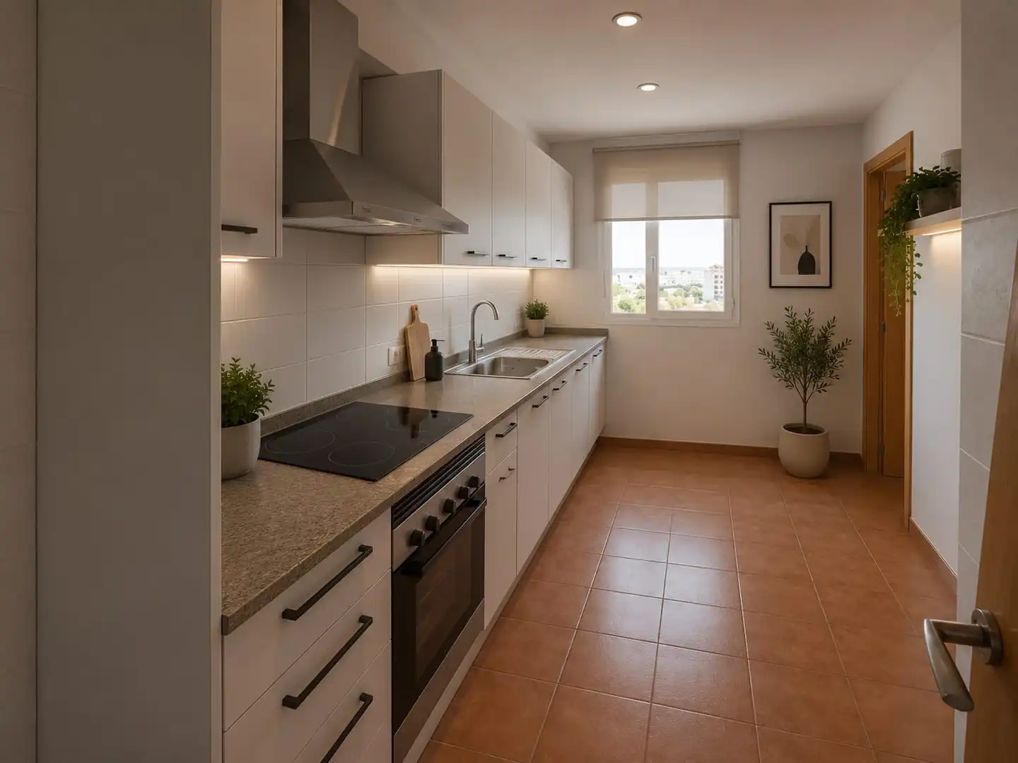 Cocina de Ático en venta en Xàtiva con Terraza y Balcón