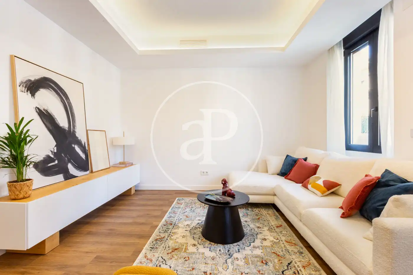Sala de estar de Piso en venta en Valencia con Aire acondicionado, Calefacción y Amueblado