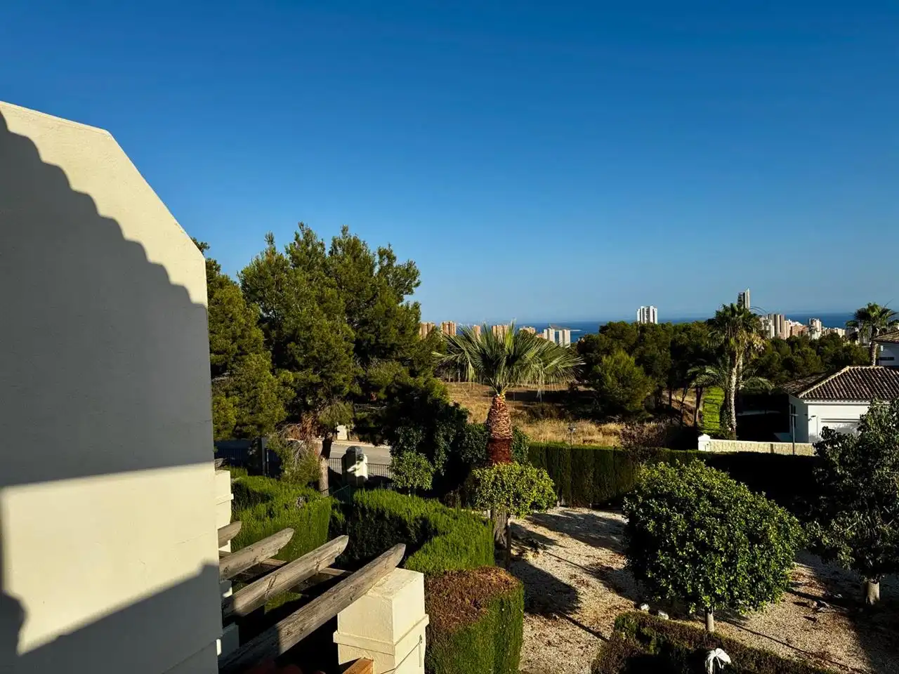 Garden of Houses for sale in Finestrat  with Air Conditioner, Private garden and Swimming Pool