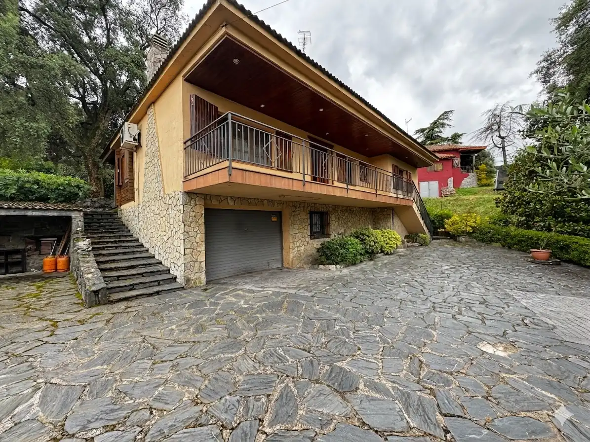 Vista exterior de Casa o chalet en venta en Sant Pere de Vilamajor con Aire acondicionado, Calefacción y Jardín privado