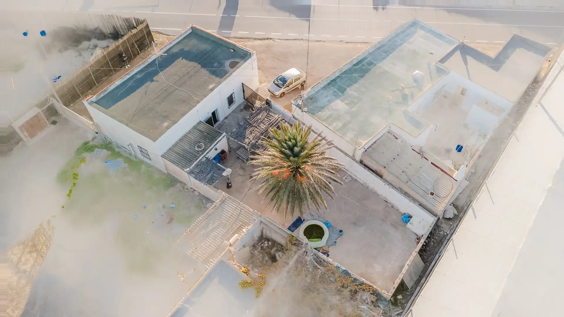 Vista exterior de Finca rústica en venta en El Ejido con Amueblado