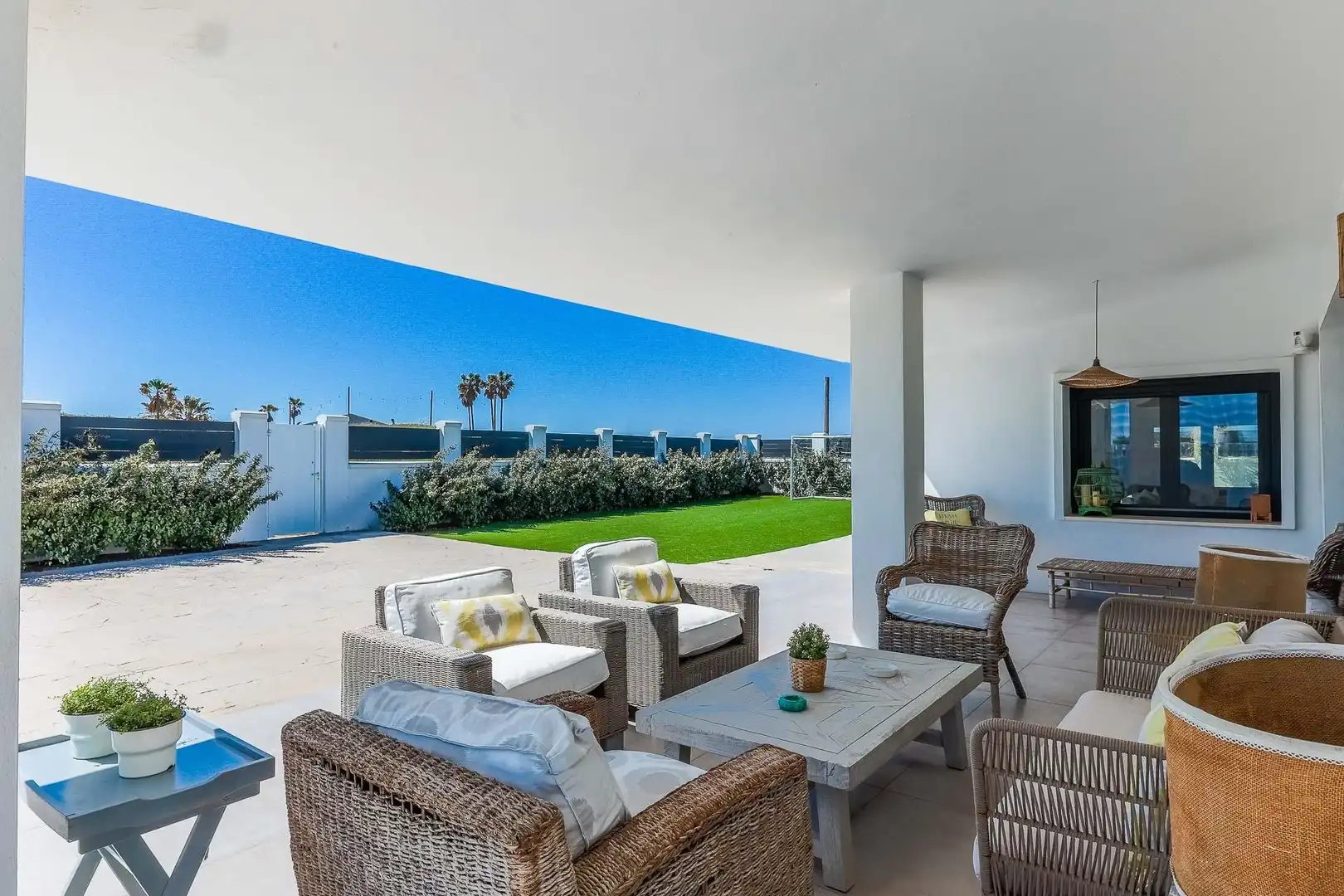 Terraza de Casa o chalet en venta en Punta Umbría con Aire acondicionado, Calefacción y Jardín privado