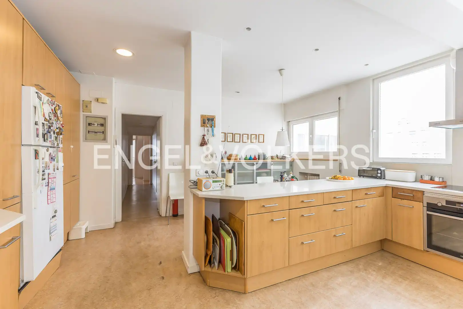 Kitchen of Flat for sale in Madrid  with Air Conditioner, Heating and Parquet flooring