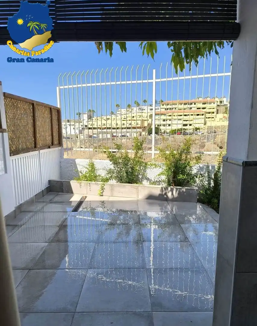 Terraza de Casa adosada en venta en Mogán con Jardín privado, Terraza y Amueblado