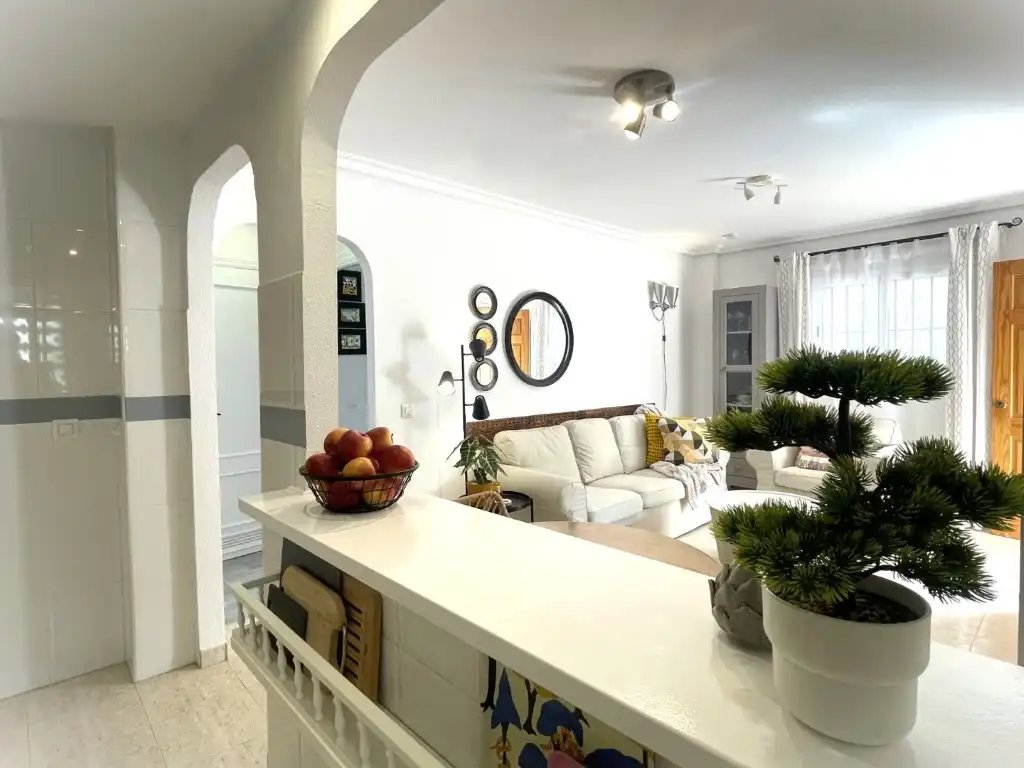 Sala de estar de Apartamento en venta en Vera con Aire acondicionado, Terraza y Amueblado