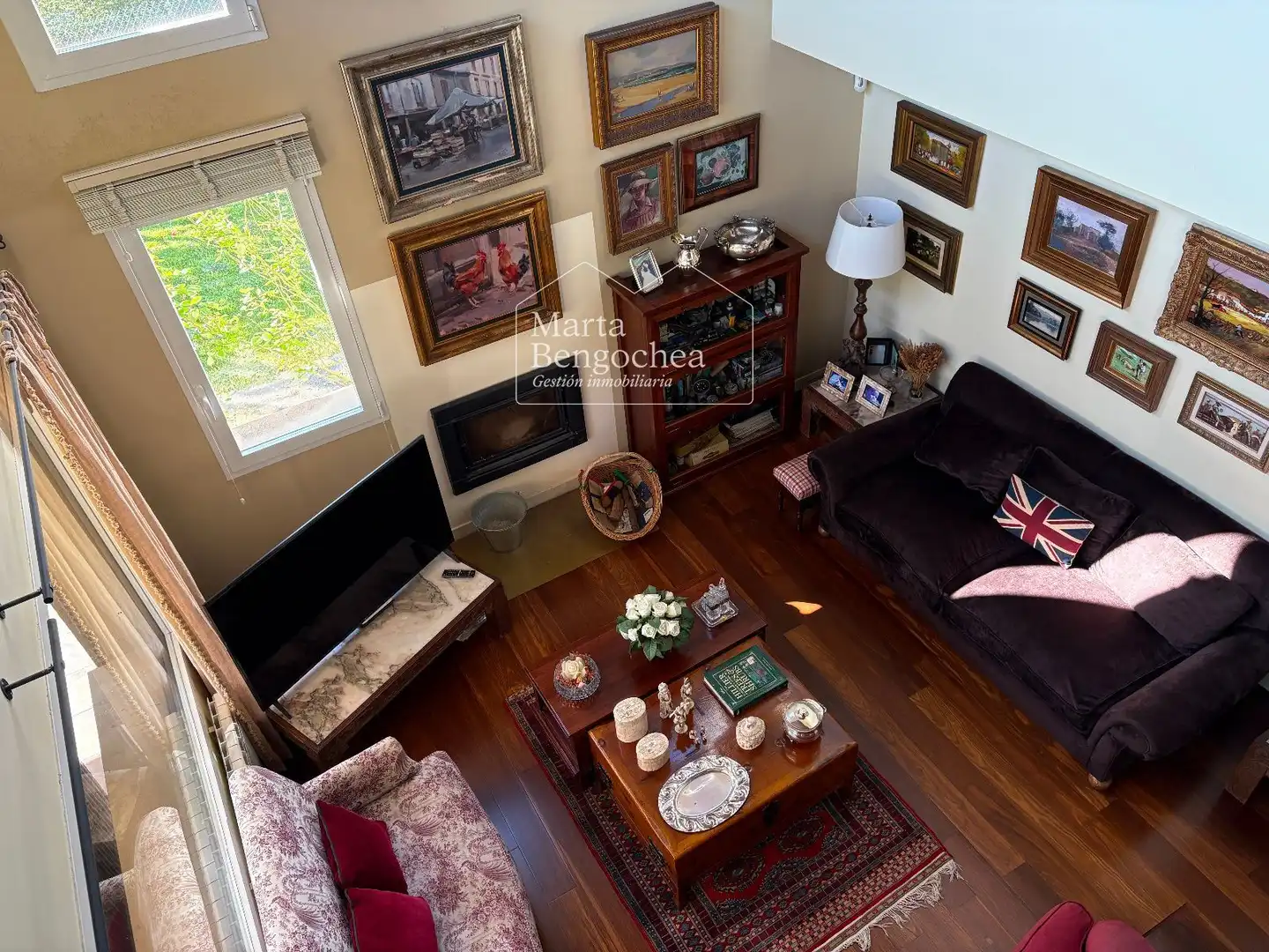 Sala de estar de Casa o chalet en venta en Legutio con Calefacción, Jardín privado y Terraza