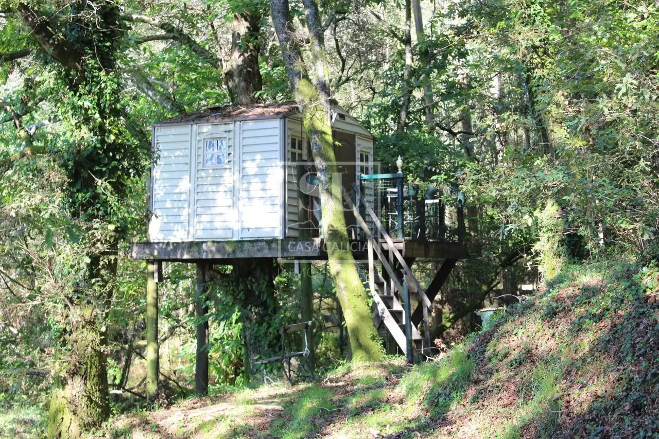 Jardí de Casa o xalet en venda en Gondomar amb Calefacció, Jardí privat i Moblat