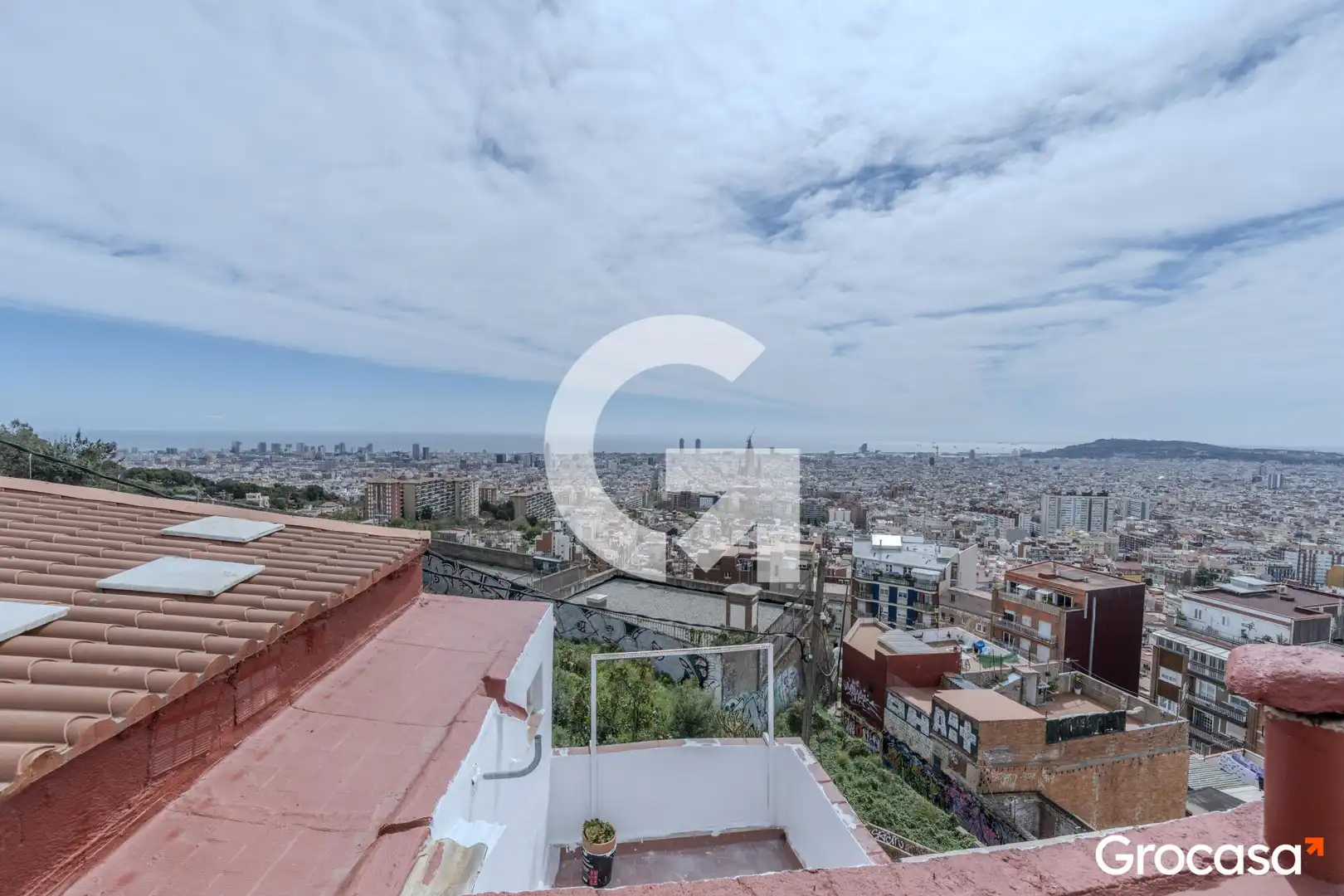 Bedroom of Houses for sale in Barcelona  with Terrace and Balcony