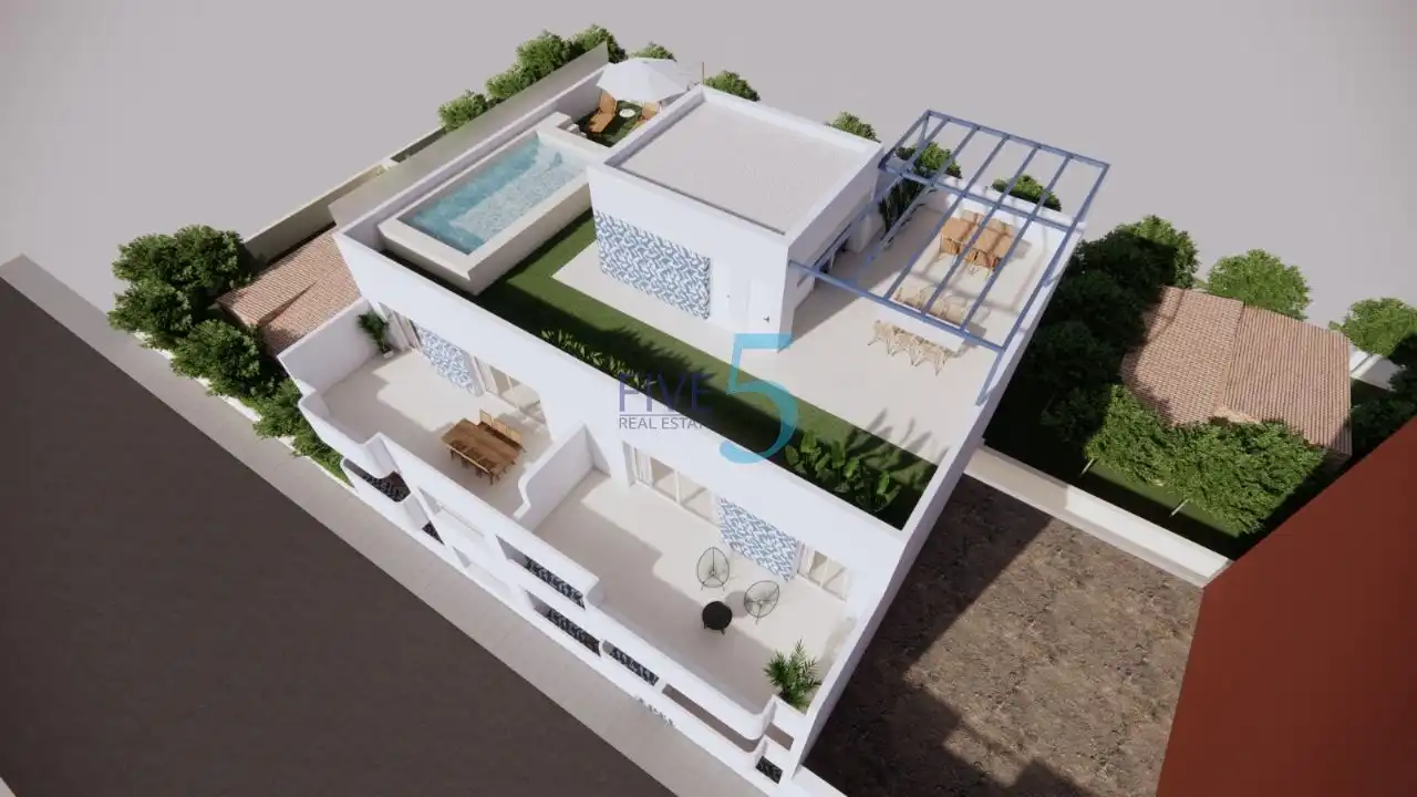 Vista exterior de Pis en venda en Pilar de la Horadada amb Piscina