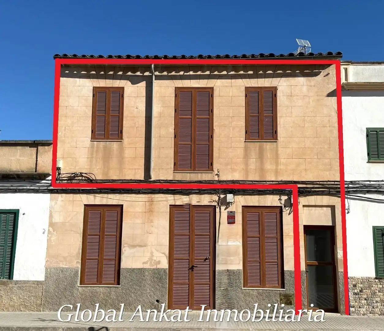 Außenansicht von Wohnung zum Verkauf in Felanitx mit Terrasse, Abstellraum und Möbliert