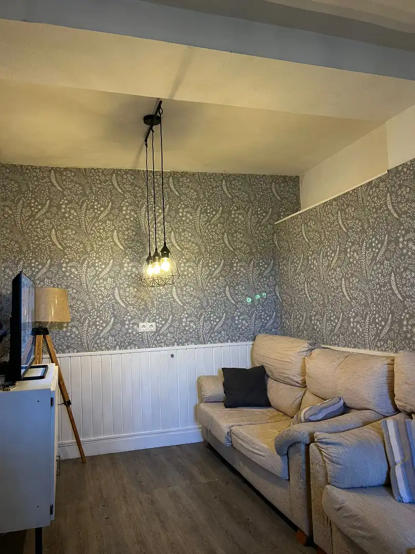 Living room of Houses for sale in Salinillas de Bureba  with Terrace and Furnished