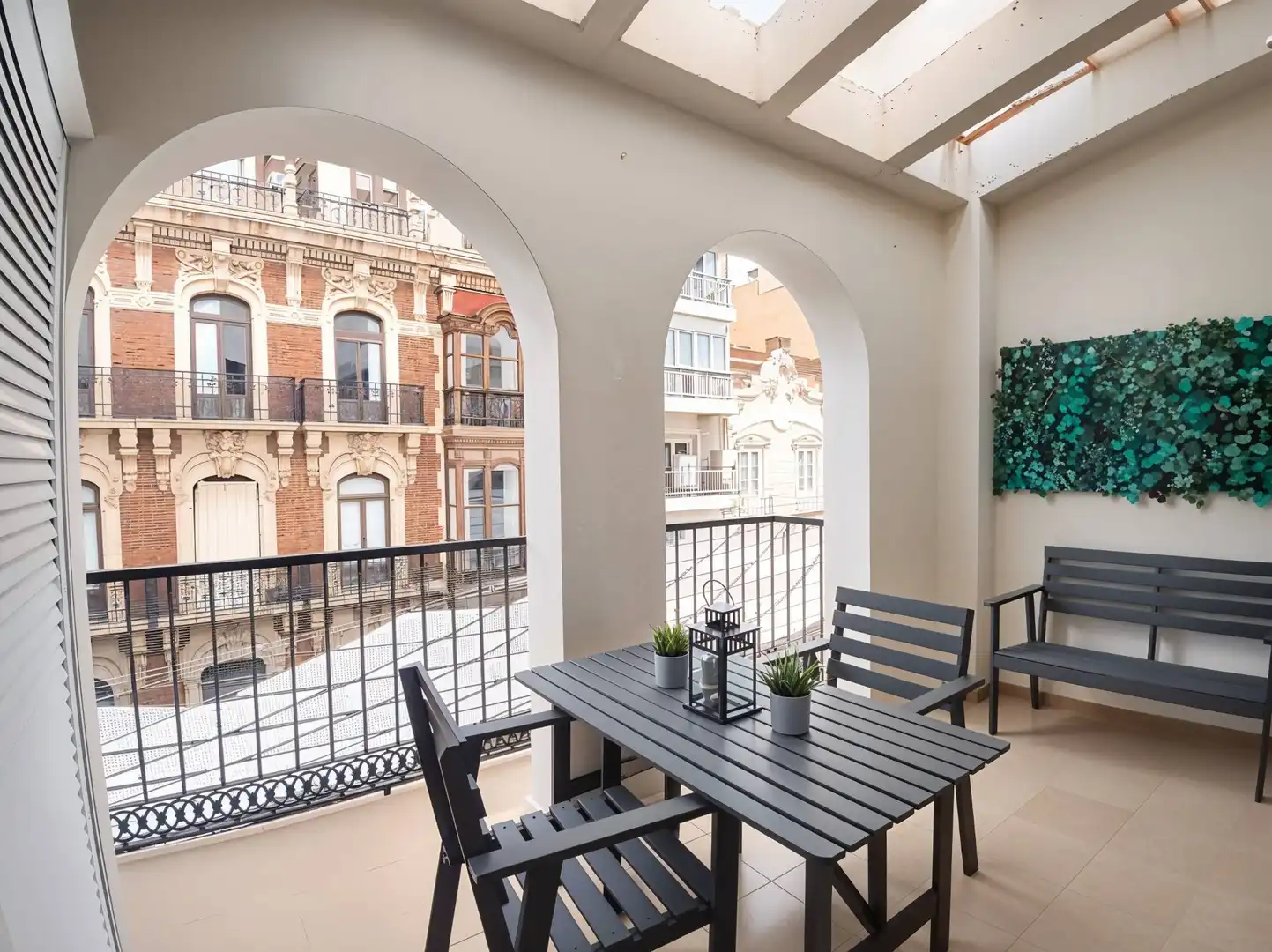 Terraza de Ático de alquiler en Cartagena con Aire acondicionado, Calefacción y Parquet