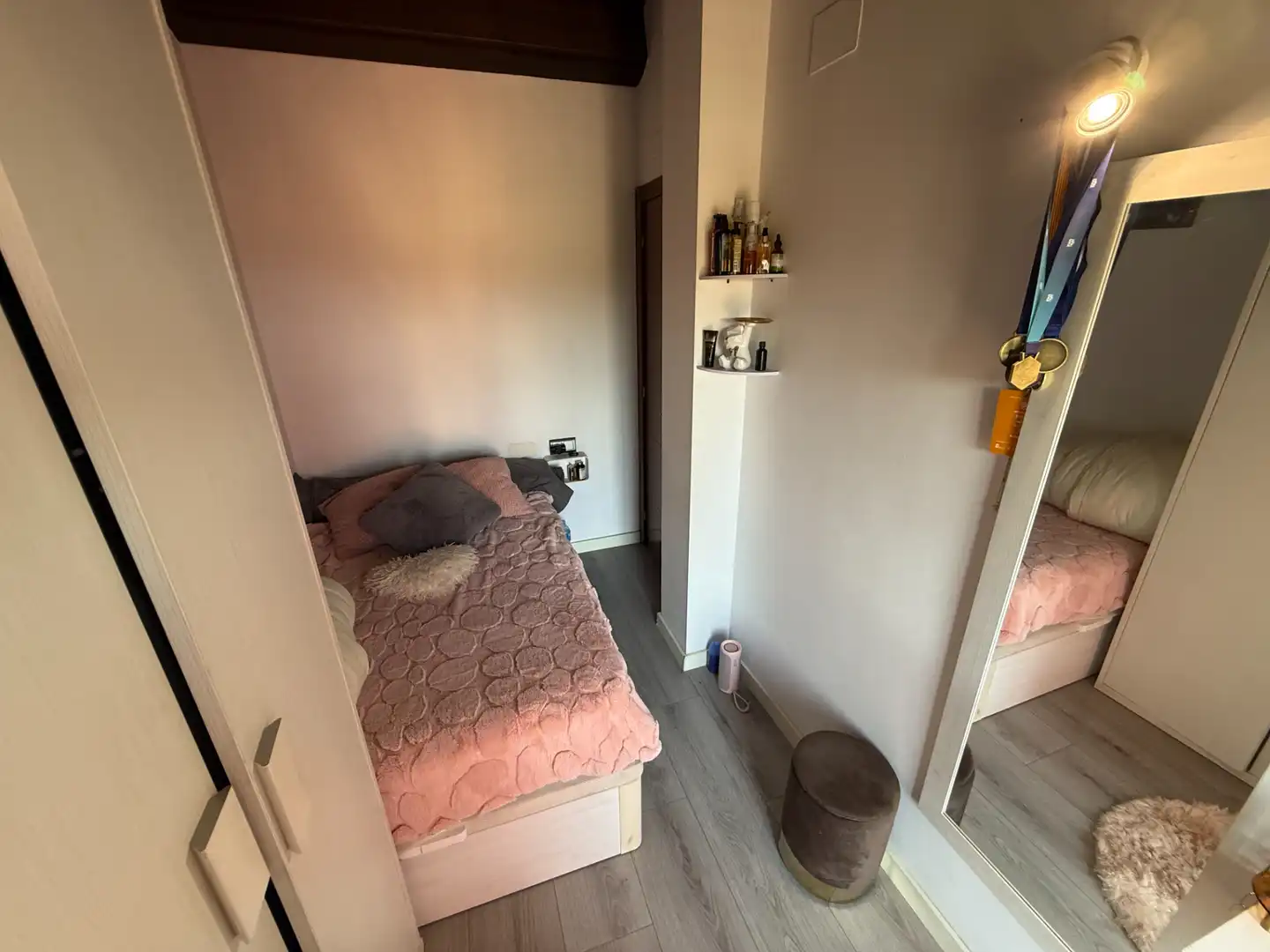 Dormitori de Dúplex en venda en Santa Eulàlia de Ronçana amb Aire condicionat, Calefacció i Moblat