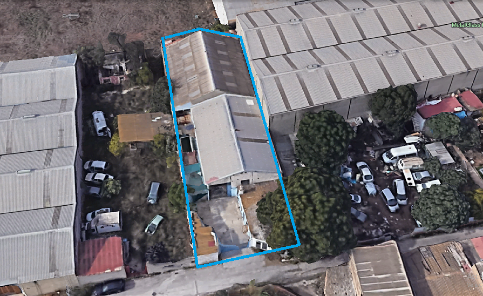 Vista exterior de Nau industrial en venda en Aldaia