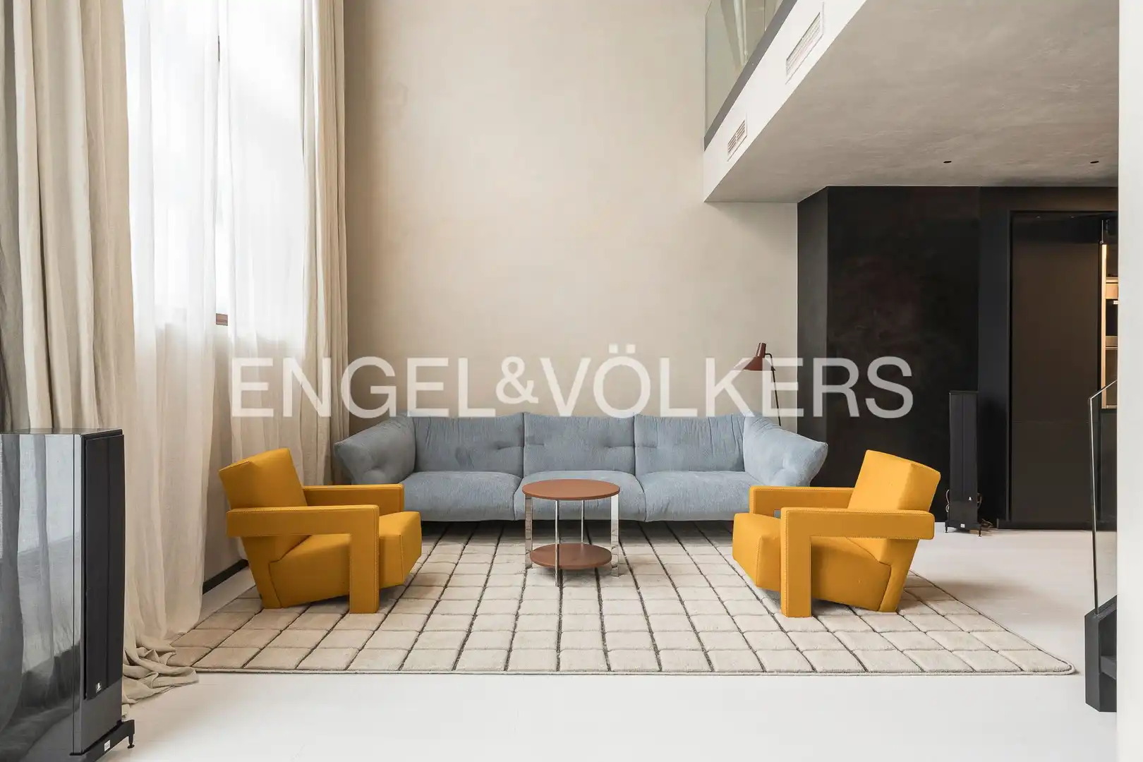 Wohnzimmer von Wohnung zur Miete in Barcelona mit Klimaanlage, Heizung und Parkett
