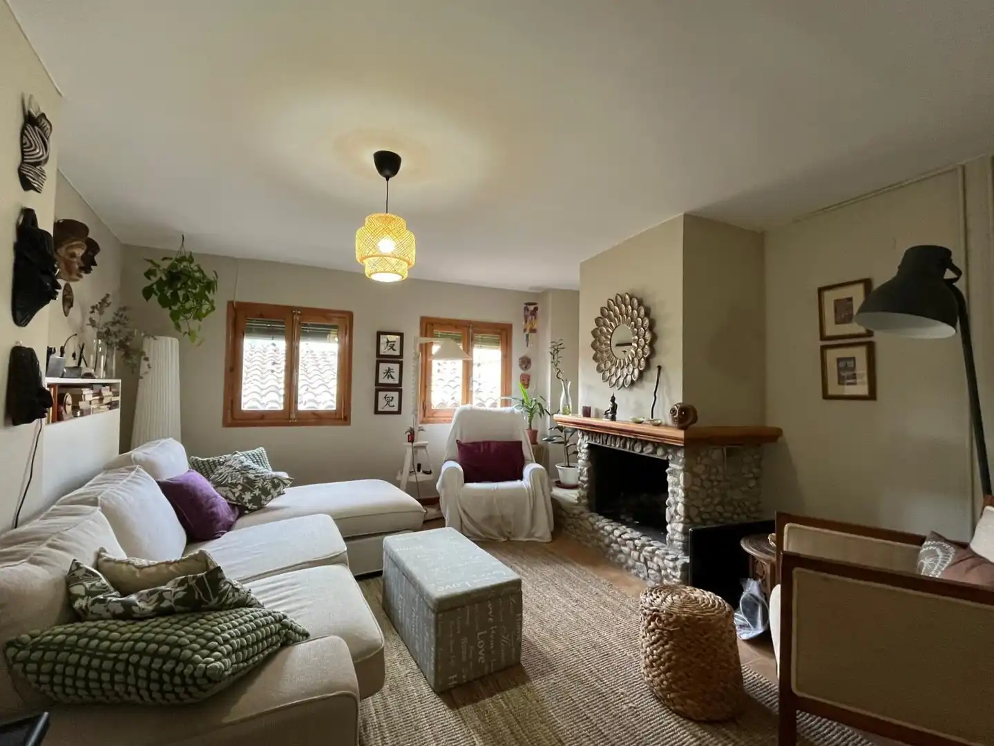 Living room of Houses for sale in Valderrobres  with Air Conditioner, Heating and Terrace