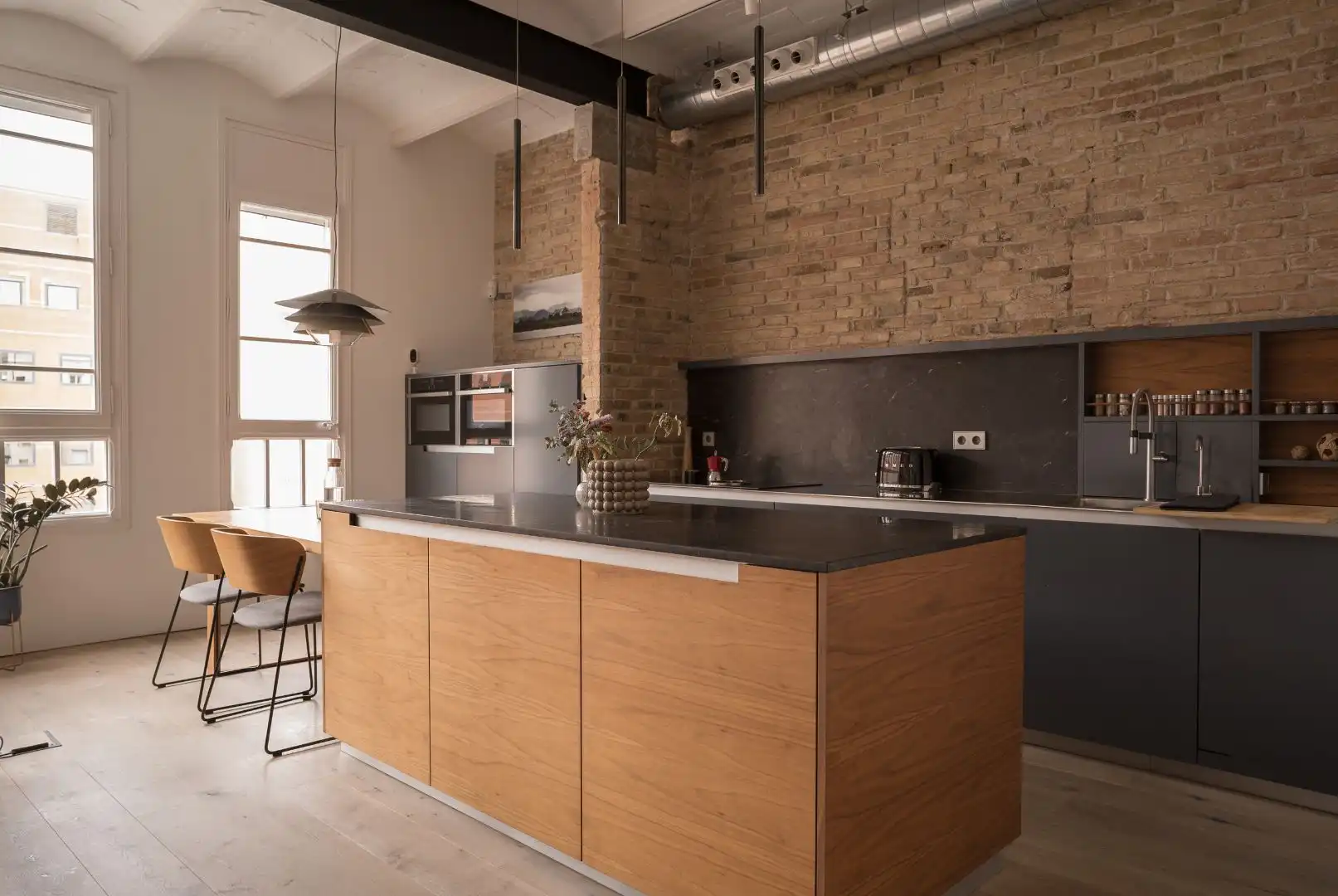 Cocina de Piso en venta en Barcelona con Aire acondicionado, Calefacción y Parquet