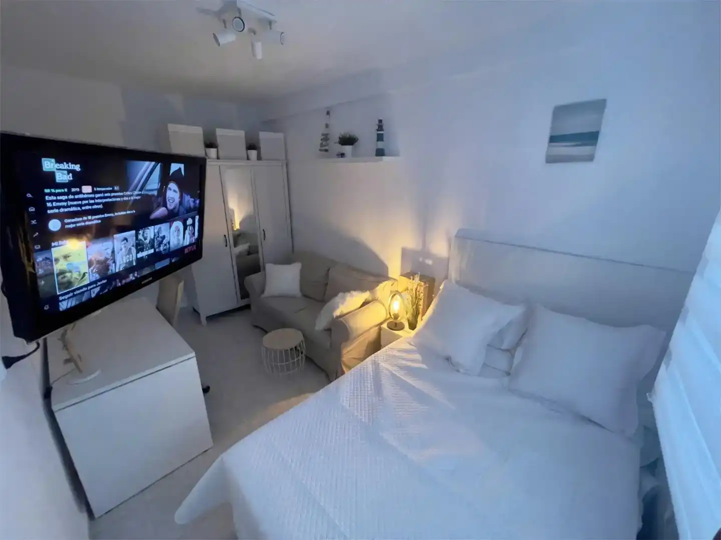 Bedroom of Flat for share in Getafe  with Furnished, Oven and Washing machine