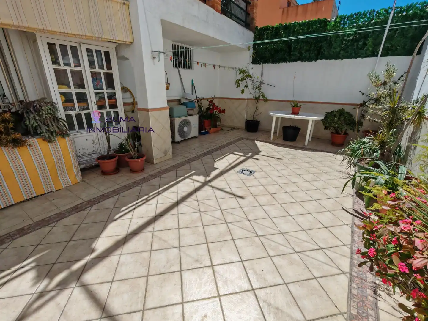 Terrace of Flat for sale in Málaga  with Air Conditioner, Storage room and Furnished