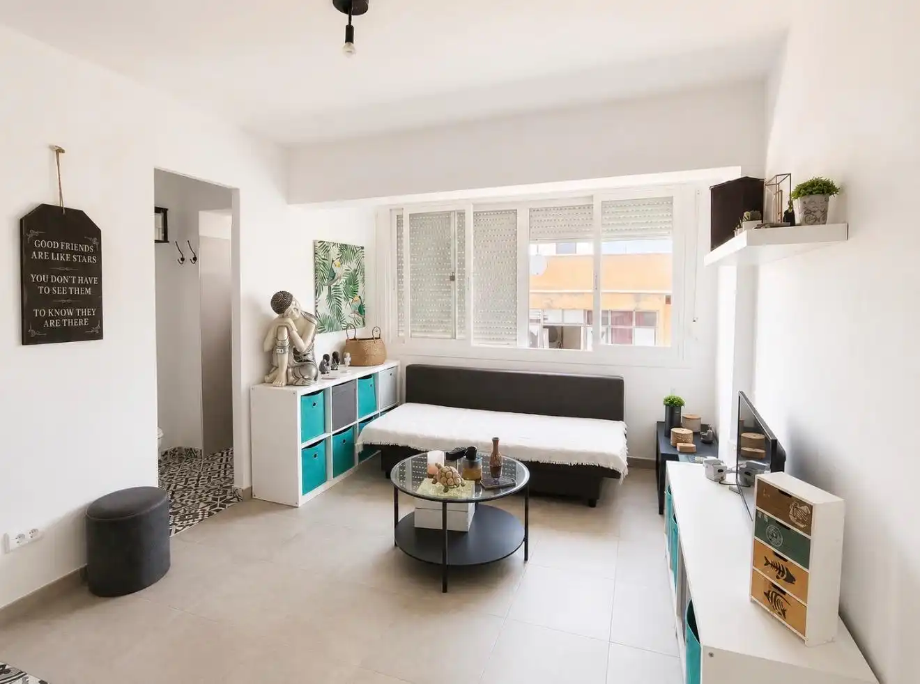 Living room of Flat for sale in  Palma de Mallorca  with Furnished