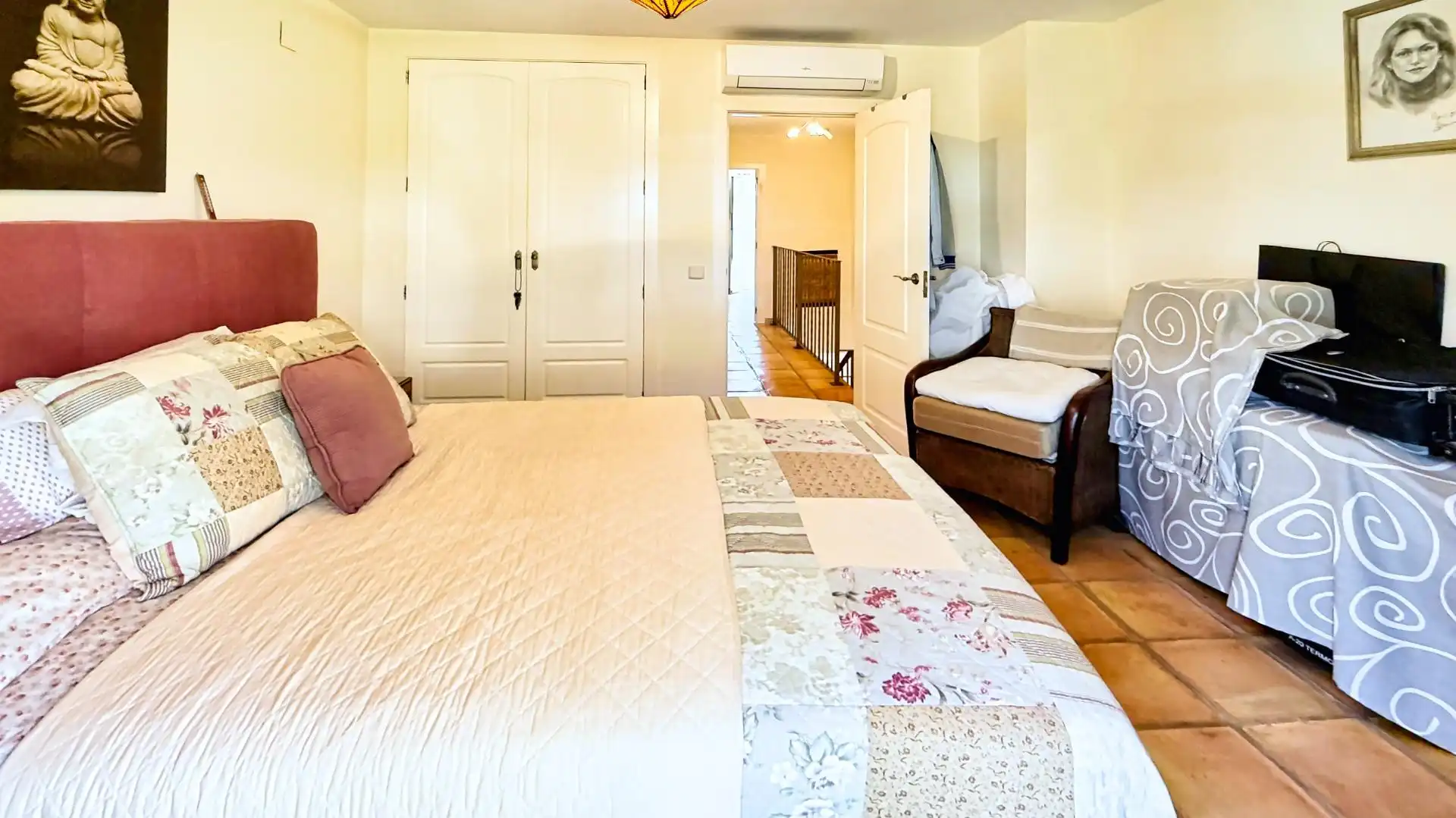 Habitación de Casa adosada en venta en Finestrat con Aire acondicionado, Jardín privado y Terraza