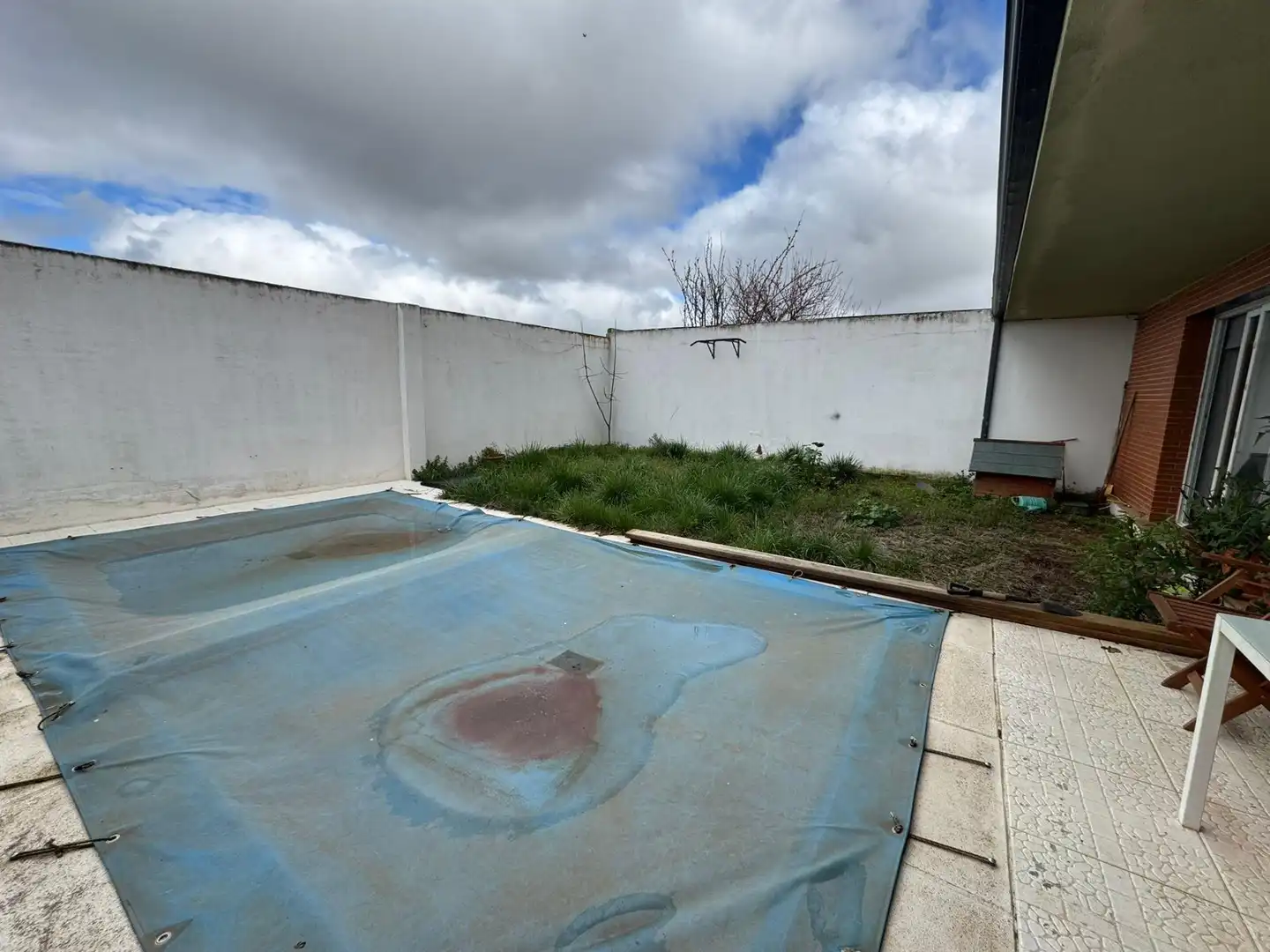 Jardín de Casa adosada en venta en Poblete con Aire acondicionado, Calefacción y Jardín privado