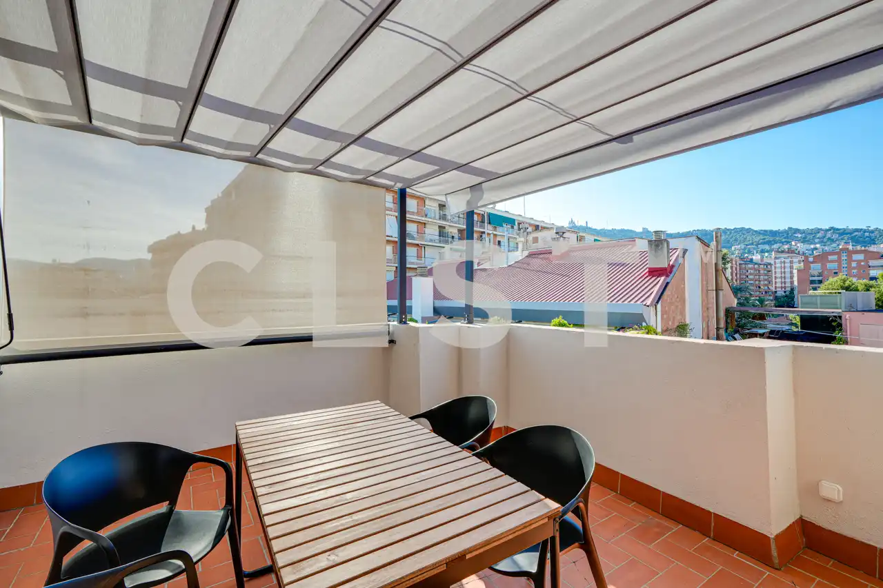 Terrassa de Apartament de lloguer en Barcelona amb Aire condicionat, Calefacció i Parquet