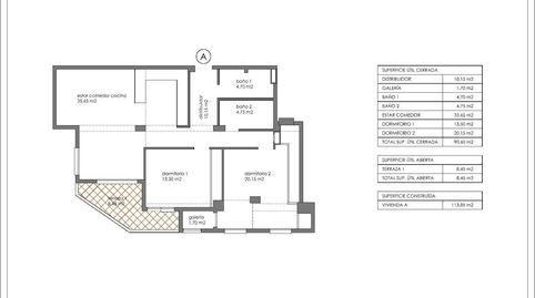 Foto 2 de Piso en venta en Cam. de las Torres, 27, La Granja, Zaragoza Capital
