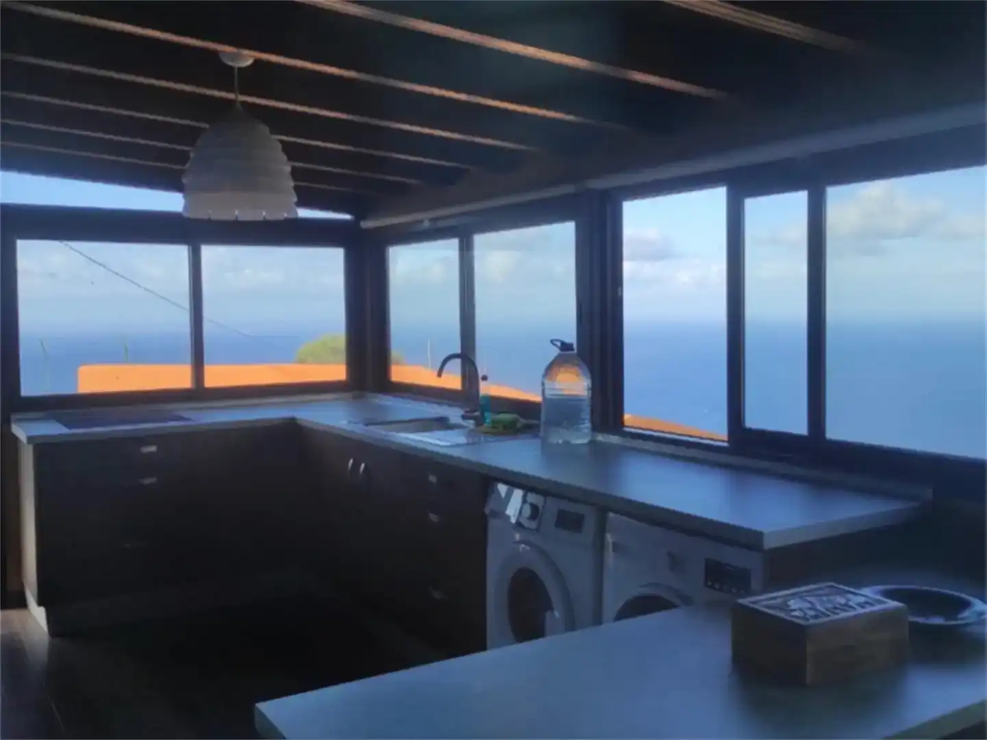 Cocina de Finca rústica en venta en Garafía con Jardín privado y Amueblado