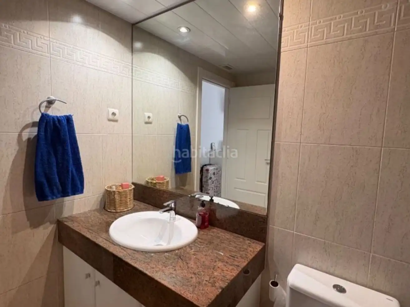 Badezimmer von Wohnung zum Verkauf in Sant Boi de Llobregat mit Klimaanlage, Terrasse und Schwimmbad