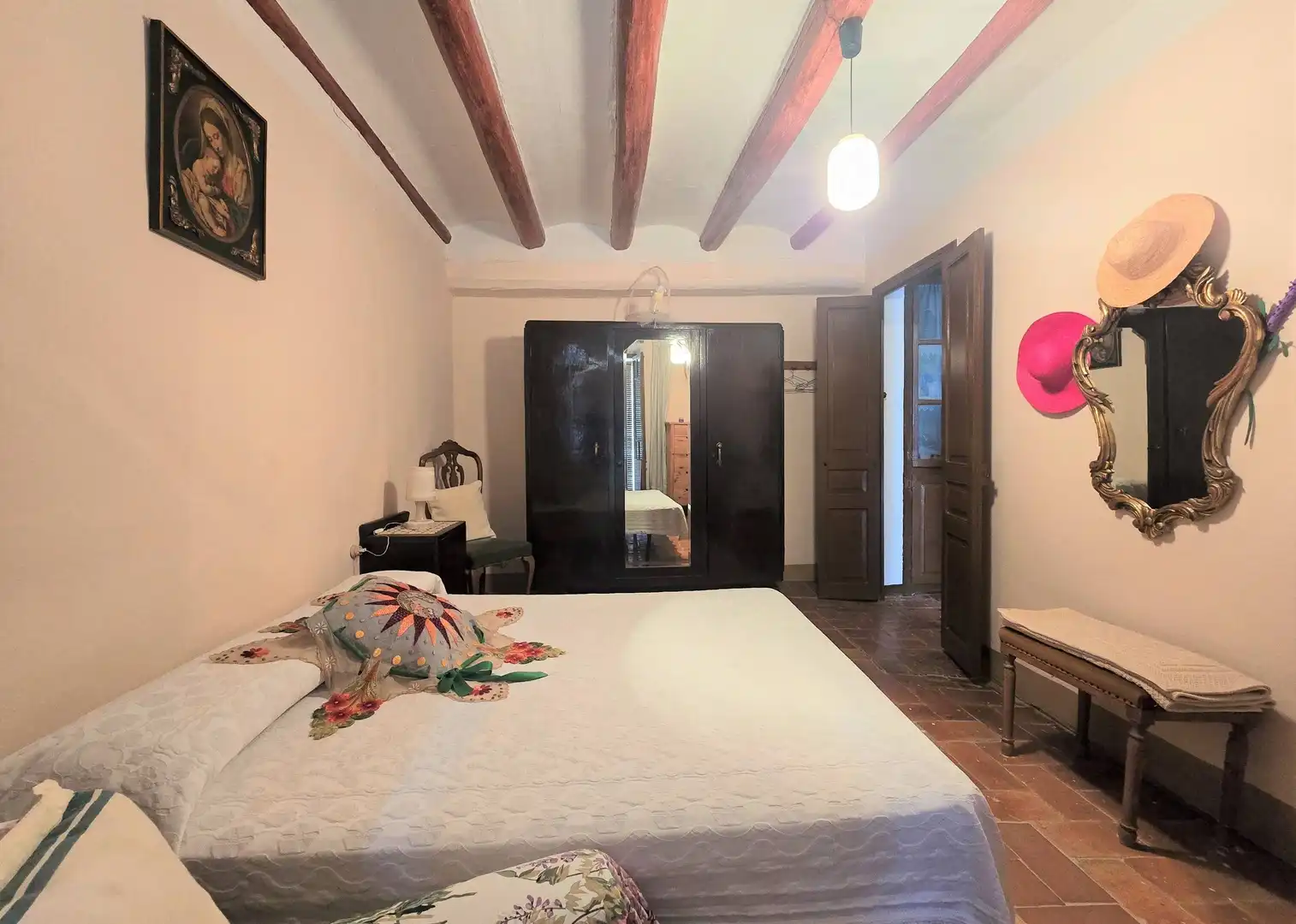 Habitación de Casa o chalet en venta en Aiguamúrcia con Terraza, Amueblado y Balcón