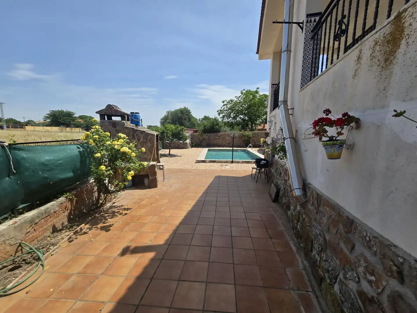 Garten von Haus oder Chalet zum Verkauf in Yuncos mit Klimaanlage