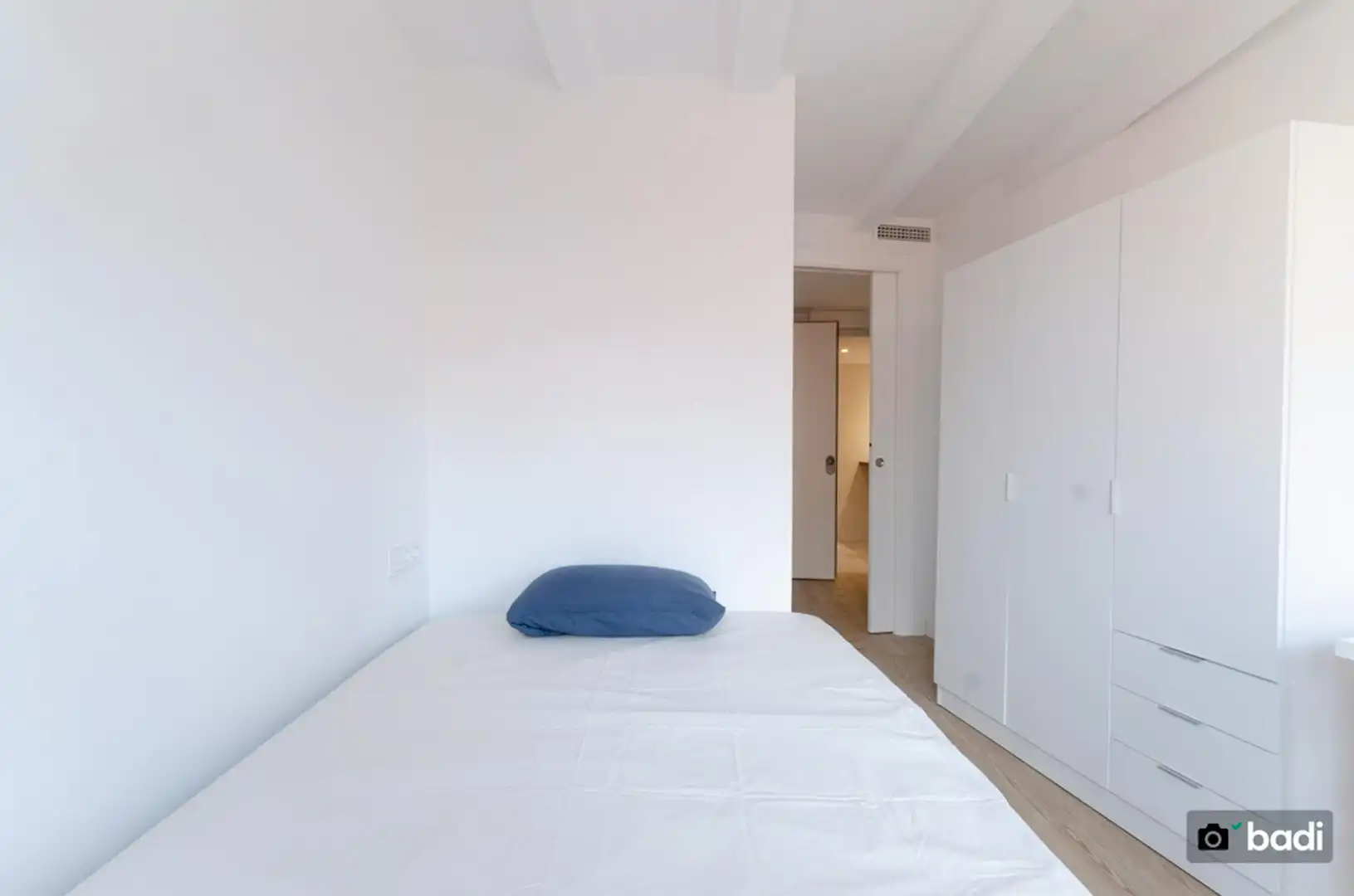 Dormitori de Pis per a compartir en  Barcelona Capital amb Aire condicionat, Calefacció i Moblat