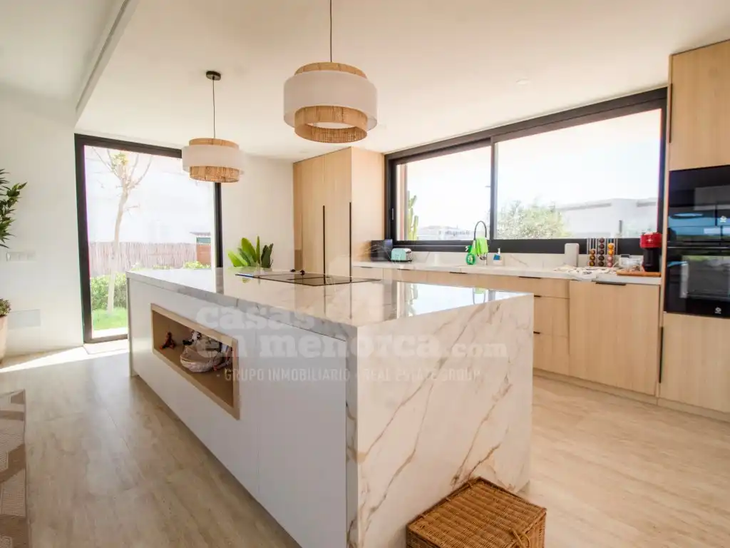 Kitchen of Houses for sale in Ciutadella de Menorca  with Air Conditioner, Private garden and Terrace