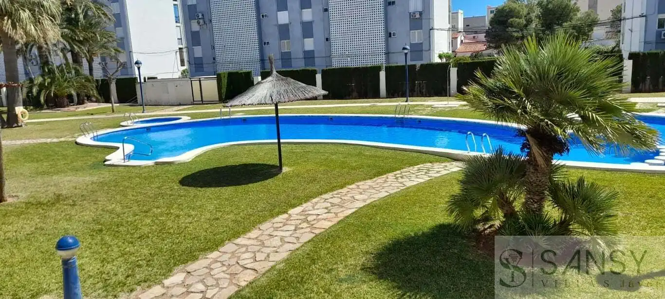 Swimming pool of Attic for sale in Dénia  with Air Conditioner, Heating and Community pool