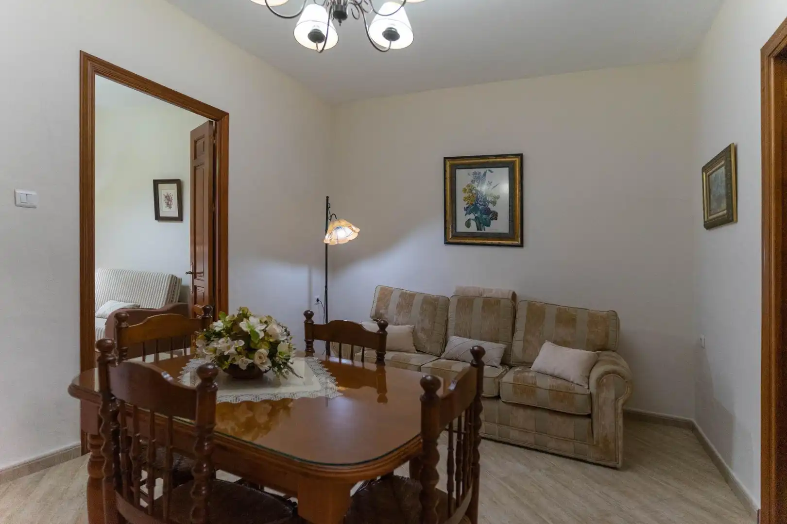 Wohnzimmer von Erdgeschoss zur Miete in Alhaurín El Grande mit Terrasse, Abstellraum und Möbliert