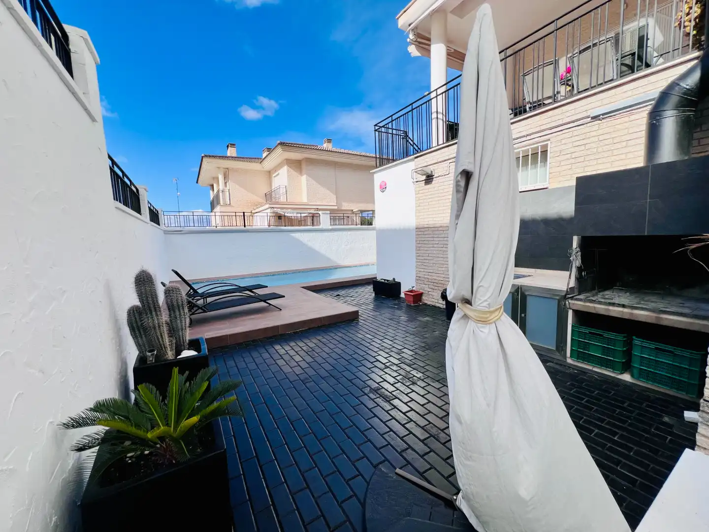 Terraza de Casa o chalet en venta en Petrer con Aire acondicionado, Calefacción y Jardín privado