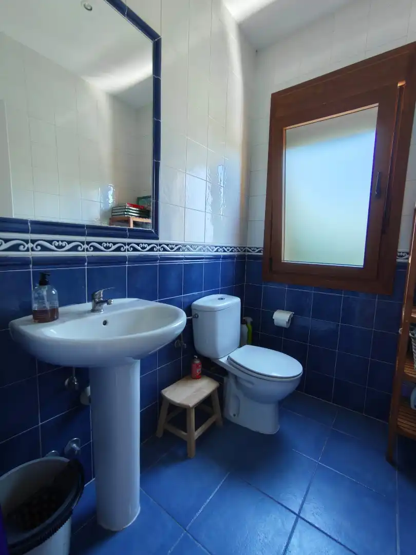 Baño de Casa o chalet en venta en Sevilla la Nueva con Aire acondicionado, Calefacción y Jardín privado