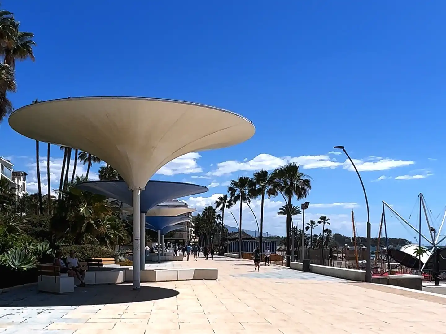 Exterior view of Apartments for sale in Estepona  with Air Conditioner, Terrace and Furnished