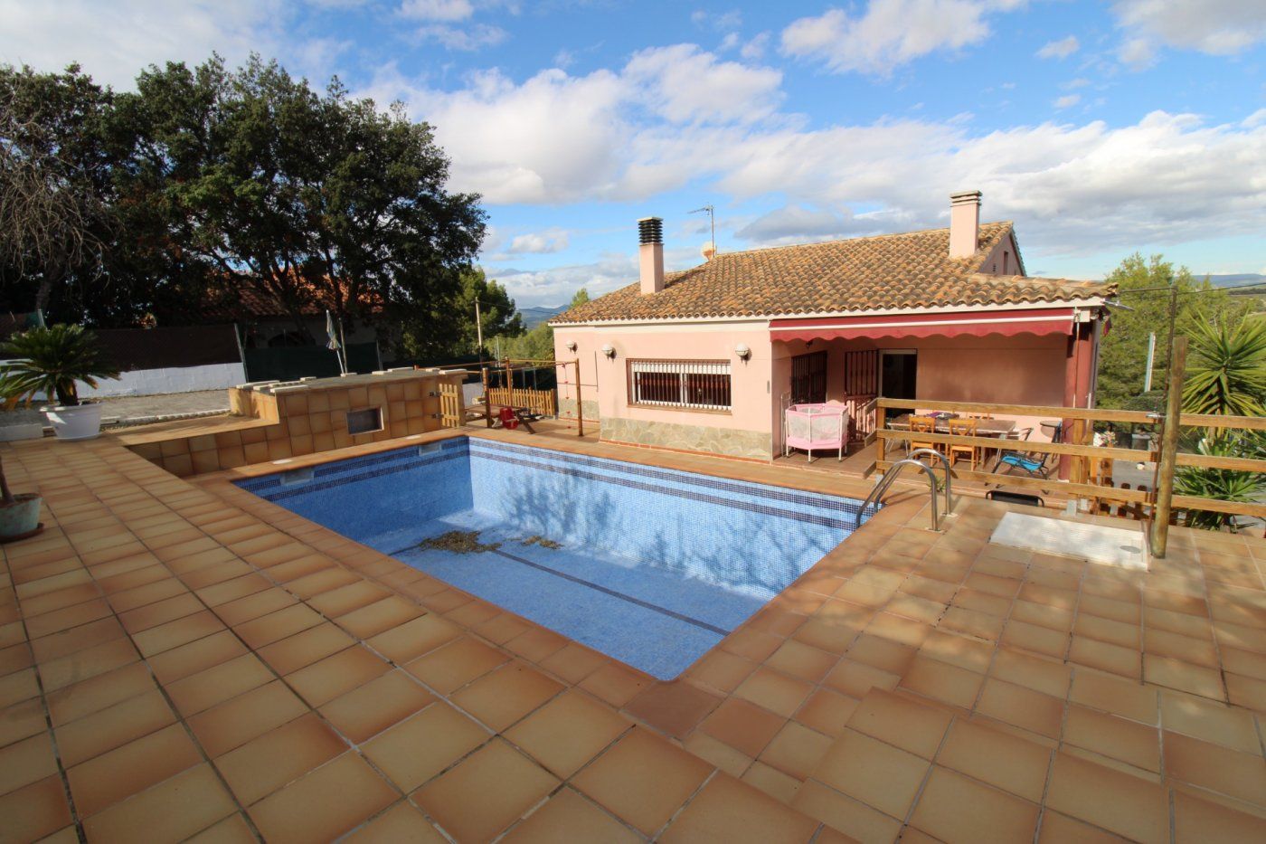 Piscina de Casa o xalet en venda en Calafell amb Calefacció, Jardí privat i Terrassa
