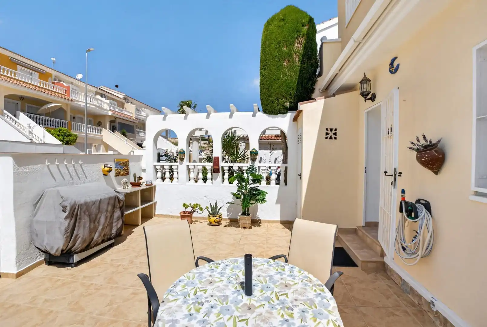 Terraza de Casa adosada en venta en Rojales con Aire acondicionado, Jardín privado y Terraza