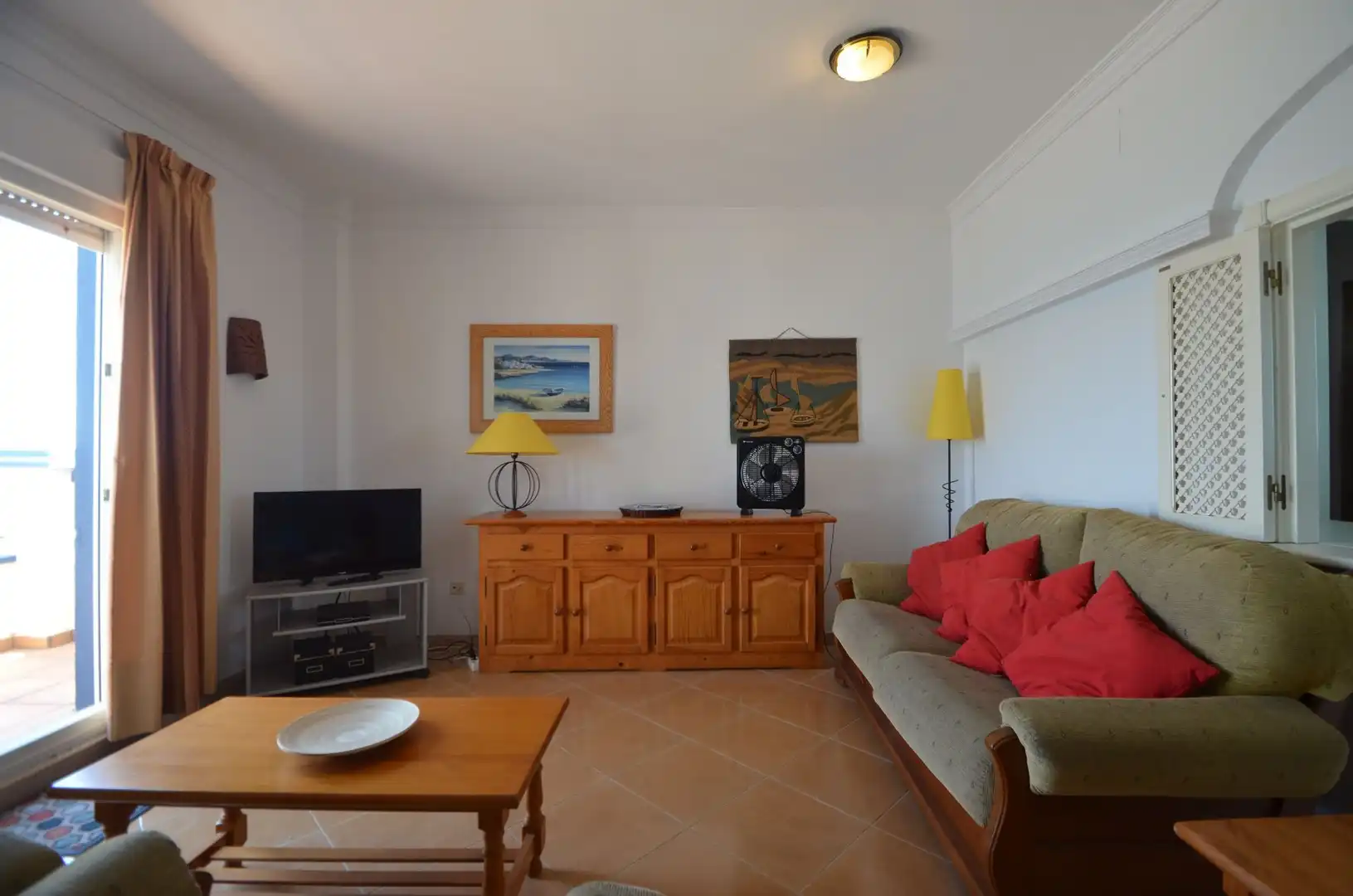 Wohnzimmer von Dachboden zum Verkauf in Ayamonte mit Terrasse, Möbliert und Gemeinschaftspool